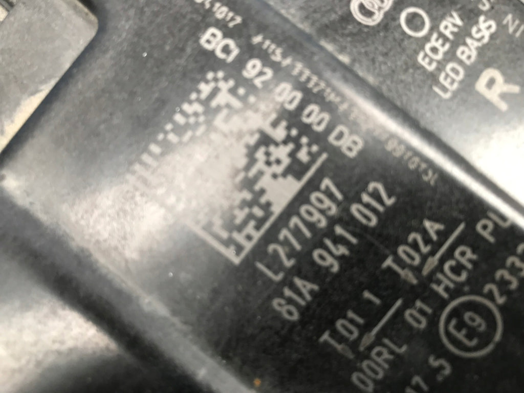 Frontscheinwerfer Audi Q2 81A941012 LED Rechts Scheinwerfer Headlight