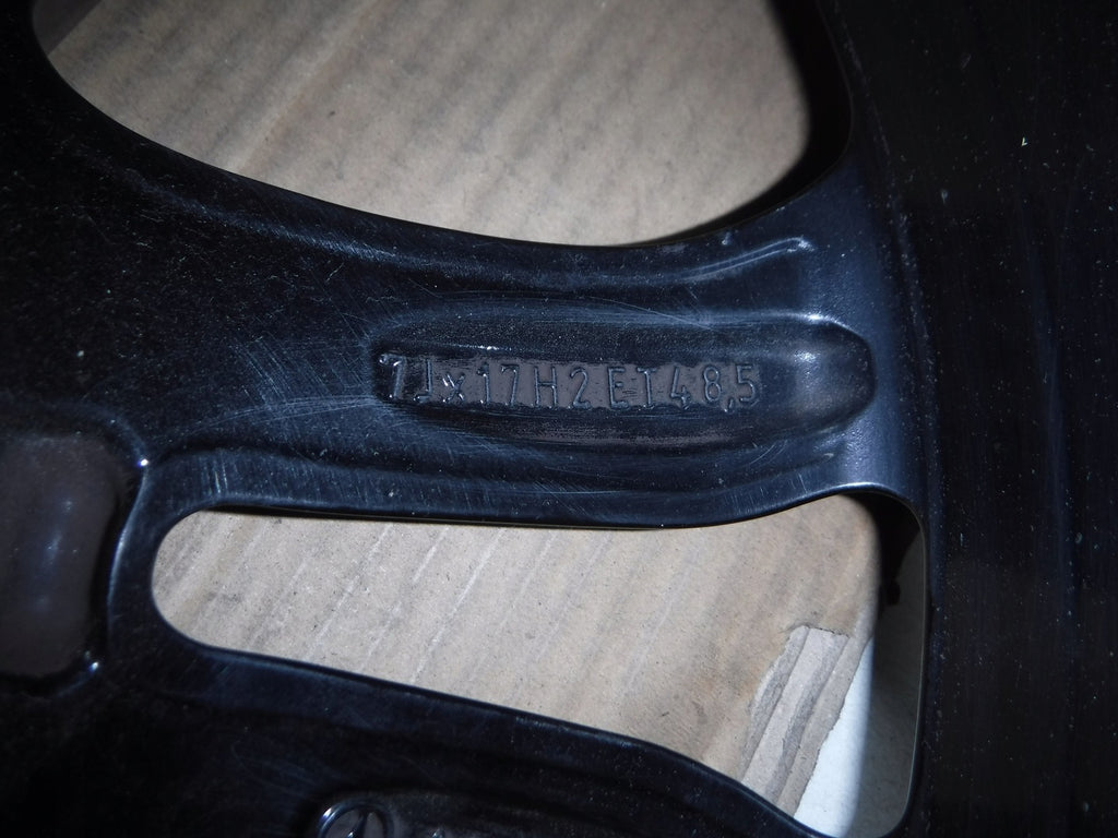 1x Alufelge 17 Zoll 7.0" 5x112 48 5ET A2054010200 Mercedes-Benz W205 Rim Wheel