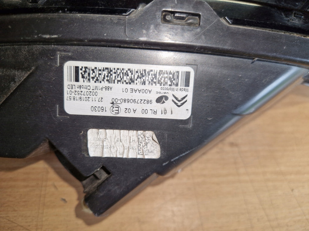 Frontscheinwerfer Citroën C3 Aircross 9822790280 LED Rechts oder Links