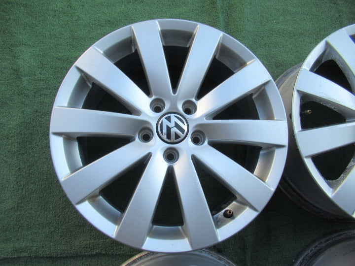 4x Alufelge 17 Zoll 6.5" 5x112 42ET 3AA601025K VW Scirocco Passat B7 Rim Wheel FEL9300634238fb