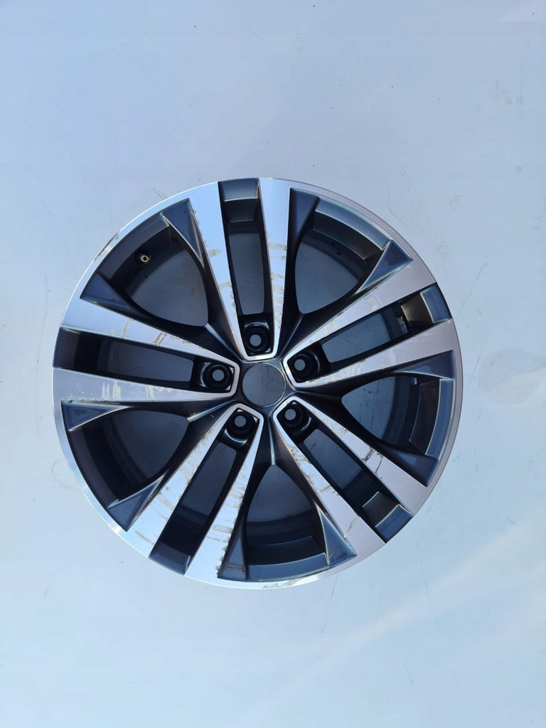 1x Alufelge 18 Zoll 7.5" 5x114.3 39ET Glanz Graphit 403006881R Mg Rim Wheel FEL1844709120ds