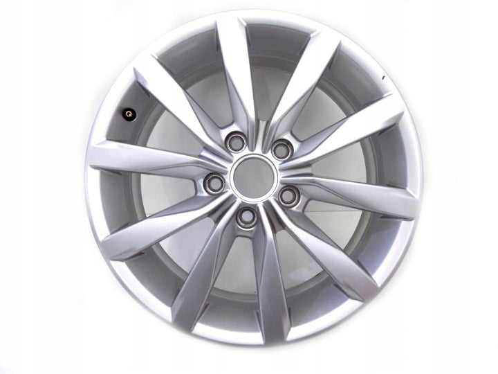1x Alufelge 17 Zoll 6.0" 5x112 48ET Glanz Silber 5G0601025K VW Golf Vii FEL9256894194xp