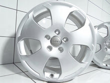 Laden Sie das Bild in den Galerie-Viewer, 4x Alufelge 17 Zoll 7.5" 5x112 56ET Glanz Silber Audi Rim Wheel FEL9165945569mt