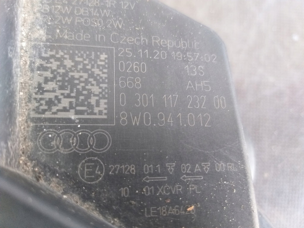 Frontscheinwerfer Audi A4 8W0941012 LED Rechts Scheinwerfer Headlight