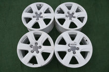 Laden Sie das Bild in den Galerie-Viewer, 4x Alufelge 17 Zoll 8.0" 5x112 39ET Matt Weiß 4G0601025BK Audi A6 C7 Rim Wheel FEL1395292178ps