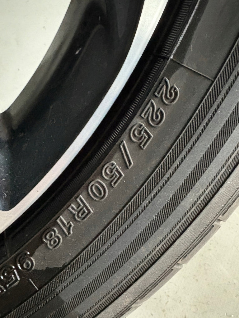 1x Alufelge 18 Zoll 7.0" 5x112 50ET CMS-860 Toyota C-Hr Chr Rim Wheel FEL8962889352dj