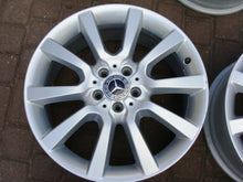 Load image into Gallery viewer, 4x Alufelge 19 Zoll 8.0" 5x112 60ET Glanz Silber A1644017302 Mercedes-Benz FEL4983084492ou