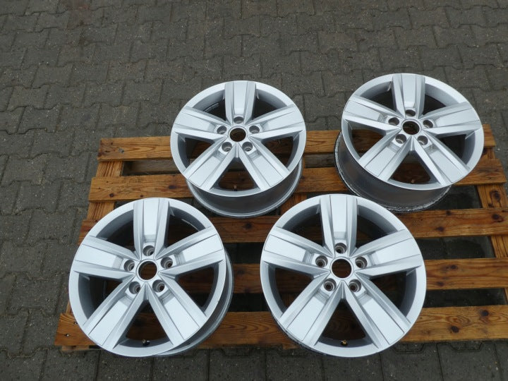 4x Alufelge 17 Zoll 7.0" 5x120 55ET 7E0601025P VW T6 T5 Rim Wheel FEL5828987534rj