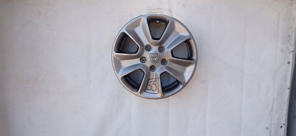 1x Alufelge 16 Zoll 6.5" 5x114.3 403004803R Dacia Duster Rim Wheel FEL6379612318oe