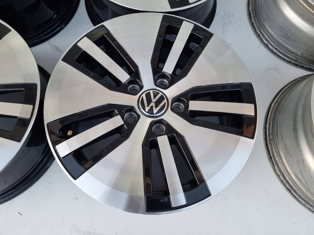 4x Alufelge 16 Zoll 6.5" 5x112 46ET 5G0601025BN VW Golf VIII Touran Caddy FEL1924640583bb