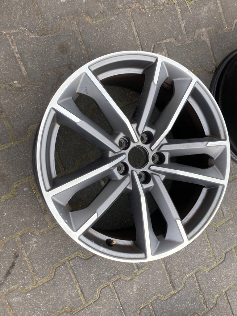 1x Alufelge 19 Zoll 8.5" 5x112 38ET Glanz Silber 83A601025 Audi Q3 Rim Wheel FEL5577545734bo