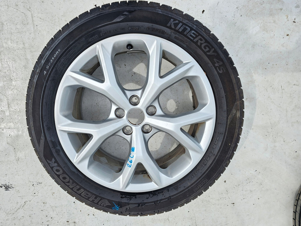 1x Alufelge 17 Zoll 6.5" 5x100 48ET Glanz Silber 6F9601025H Seat Ibiza Arona FEL1586187923te