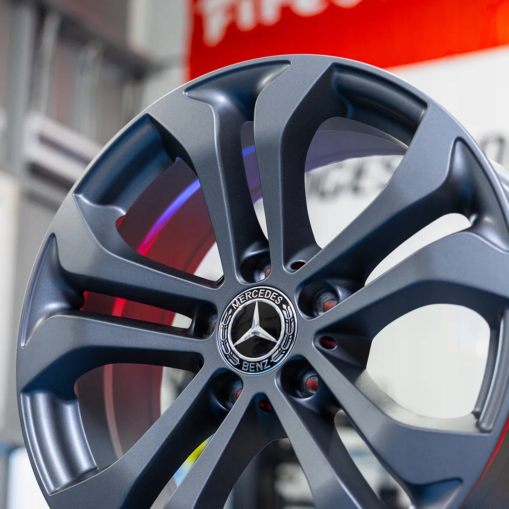 4x Alufelge 17 Zoll 7.5" 5x112 36ET Glanz Silber Mercedes-Benz Glc X253 Mg FEL5274160163se