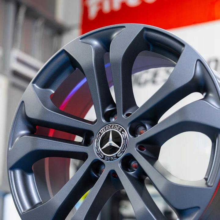 4x Alufelge 17 Zoll 7.5" 5x112 36ET Glanz Silber Mercedes-Benz Glc X253 Mg FEL5274160163se