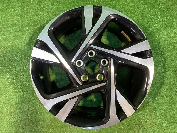 1x Alufelge 18 Zoll 7.0" 5x114.3 50ET CMS-1305-9 Toyota C-Hr Chr Rim Wheel FEL4809842821bw