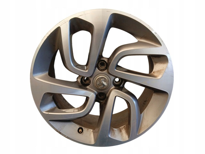1x Alufelge 16 Zoll 6.5" 4x108 20ET Glanz Silber 39007897 Opel Crossland X FEL7153256604wd