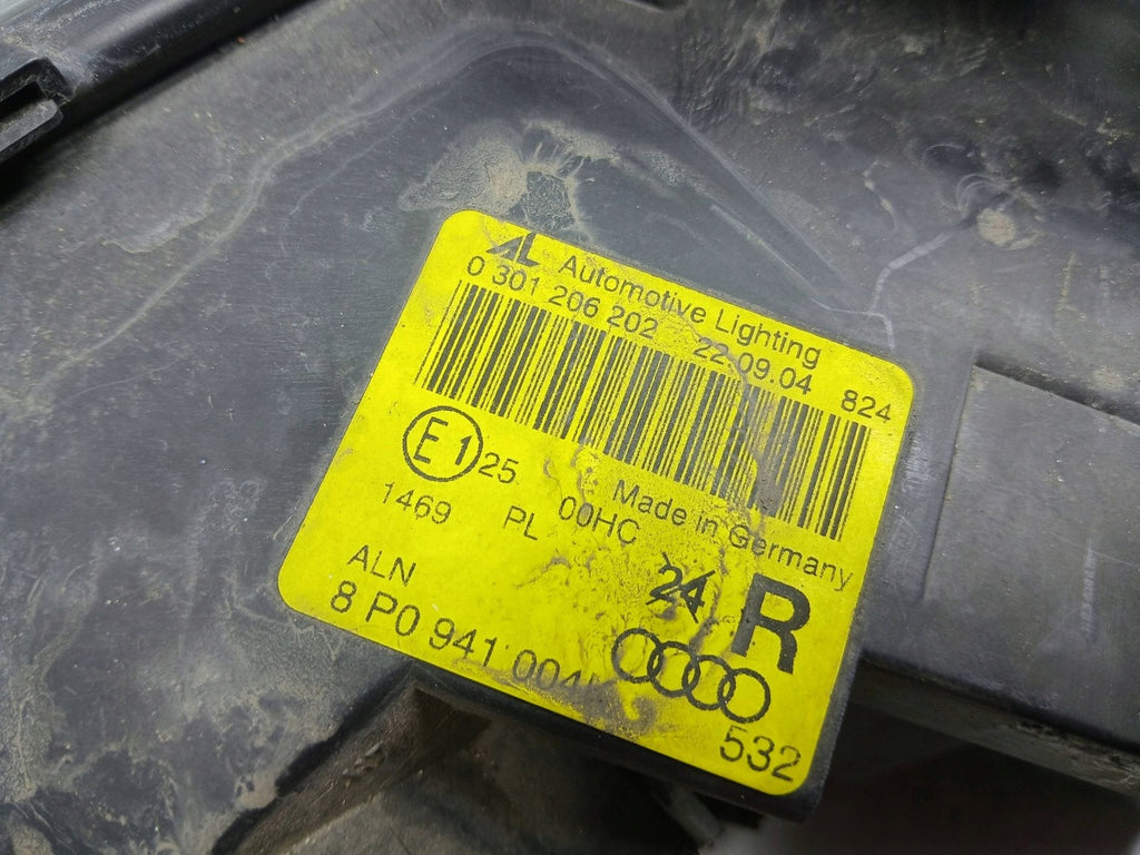 Frontscheinwerfer Audi A3 8P0941004K Rechts Scheinwerfer Headlight SCH1571482037zz