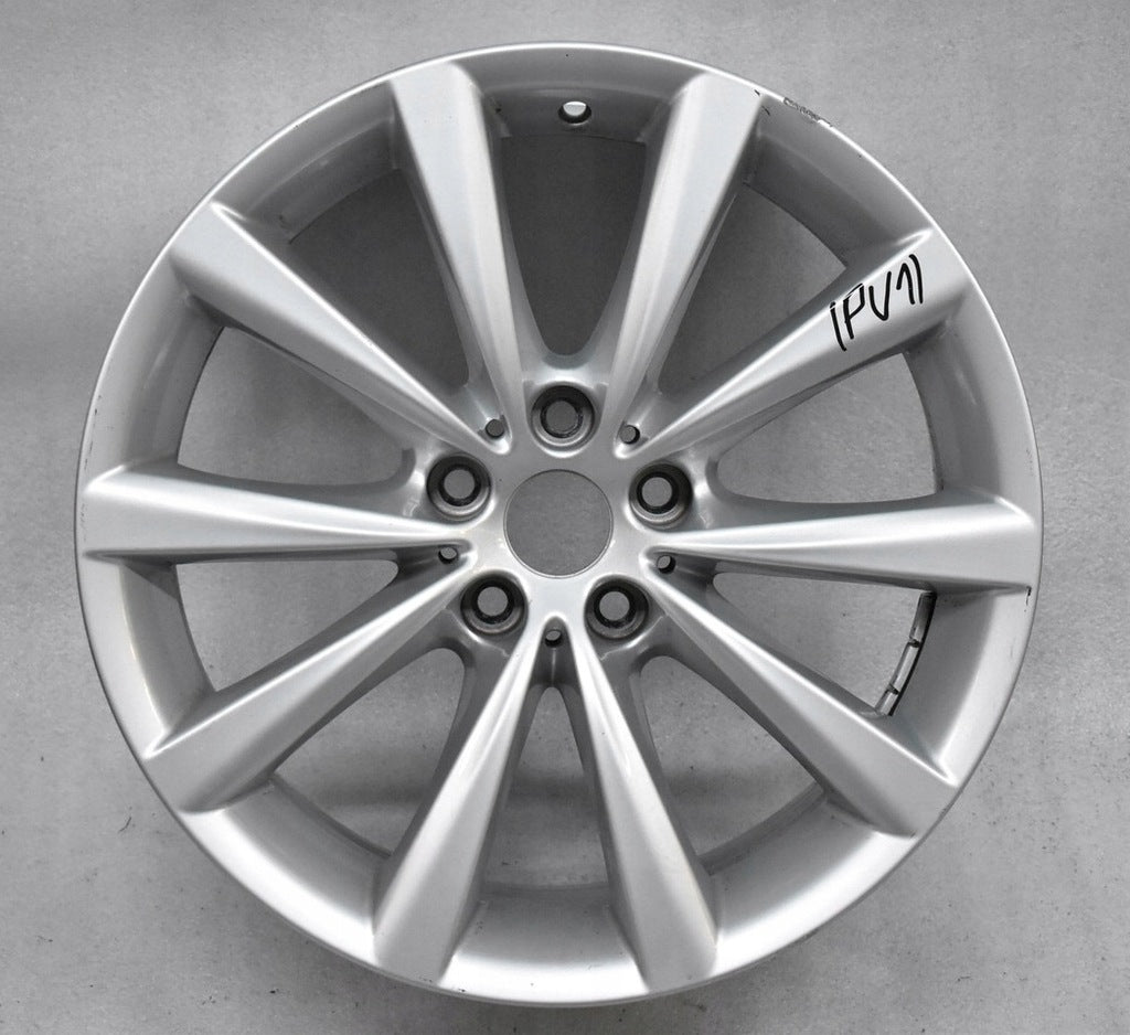 1x Alufelge 18 Zoll 8.0" 5x112 30ET Glanz Silber 6867338 BMW 5 G31 G30 G11 G12 FEL2507663614xo