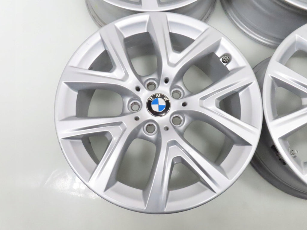 4x Alufelge 17 Zoll 6.5" 5x112 39ET Glanz Silber 6856076 BMW F39 X1 F48 FEL1052918538tv