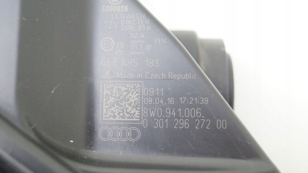 Frontscheinwerfer Audi A4 B9 8W094100689 Xenon Rechts Scheinwerfer Headlight