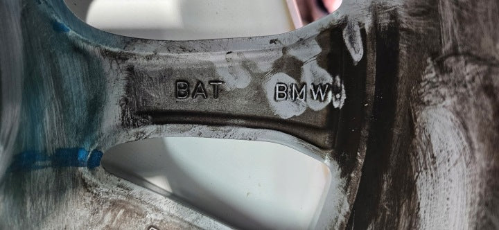 1x Alufelge 17 Zoll 7.5" 5x112 30ET Glanz 7915323SIL BMW 3 G21 G20 Rim Wheel FEL2013893655ze