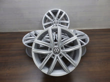 Laden Sie das Bild in den Galerie-Viewer, 4x Alufelge 16 Zoll 6.5" 5x112 46ET Glanz Silber 5G0601025 VW Golf Vii Rim Wheel FEL9937215229ld