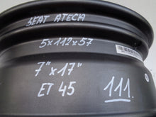 Laden Sie das Bild in den Galerie-Viewer, 1x Alufelge 17 Zoll 7.0&quot; 5x112 45ET 124R-001125 Seat Rim Wheel