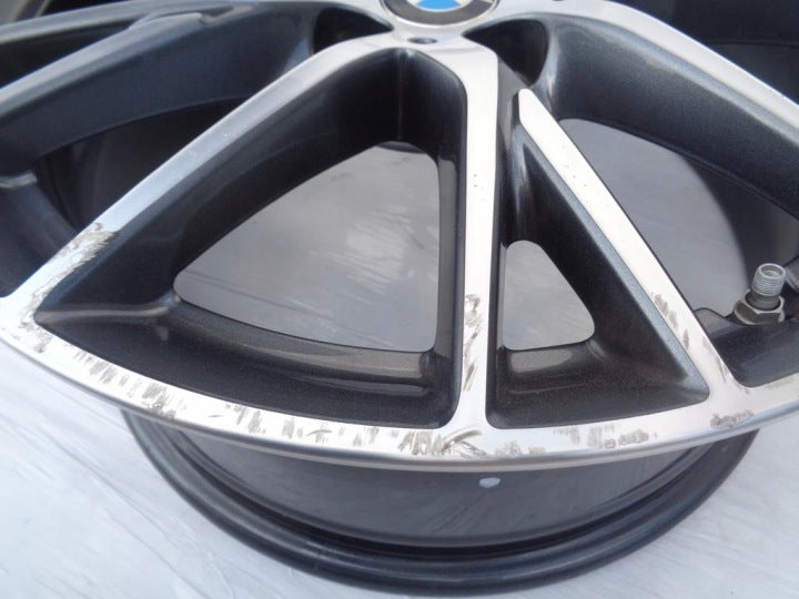 1x Alufelge 17 Zoll 7.0" 5x112 47ET Glanz Graphit 7849122 BMW 1 F40 Mg Rim Wheel FEL8937544243oe