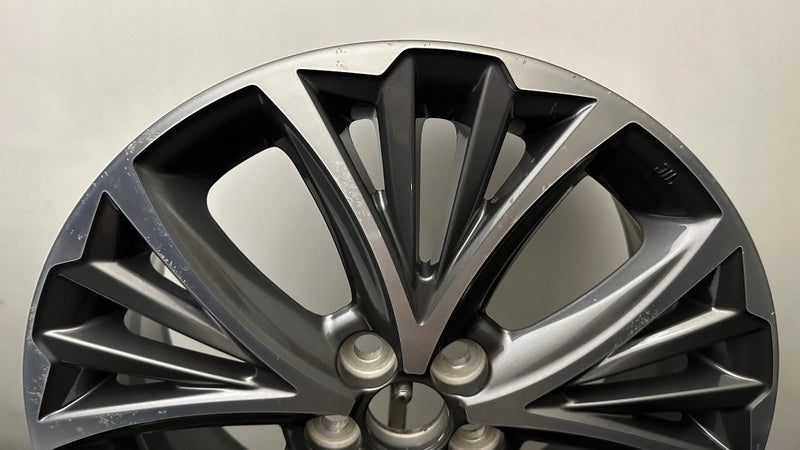 1x Alufelge 17 Zoll 6.5" 5x100 50ET Glanz Graphit PW457-0D005 Mg Rim Wheel