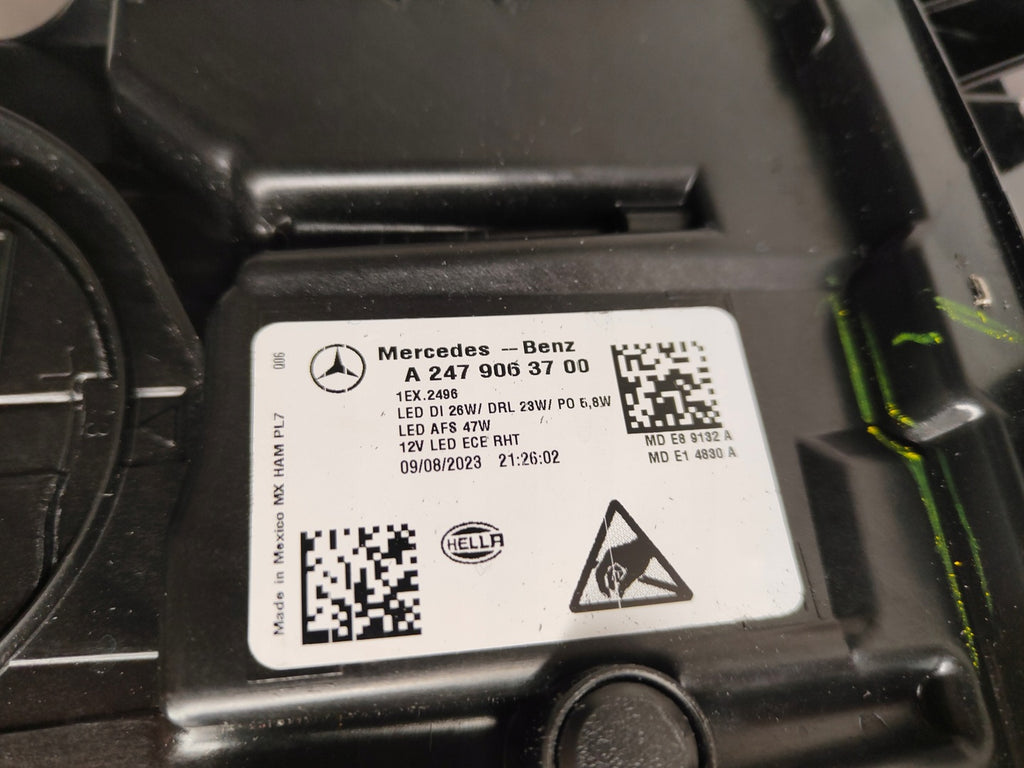 Frontscheinwerfer Mercedes-Benz W247 A2479063700 LED Links Headlight SCH3856225732xz