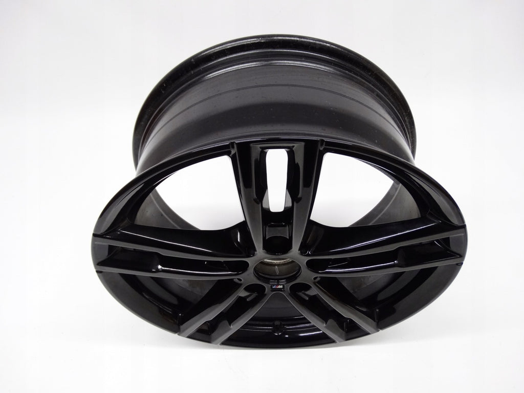 1x Alufelge 18 Zoll 8.0" 5x120 52ET Glanz Schwarz 8074186 BMW 1 F21 F20 FEL9316552206vu