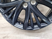 Load image into Gallery viewer, 1x Alufelge 17 Zoll 6.5" 5x100 50ET Glanz Schwarz PW4570D005 Toyota Yaris FEL6582191414kd
