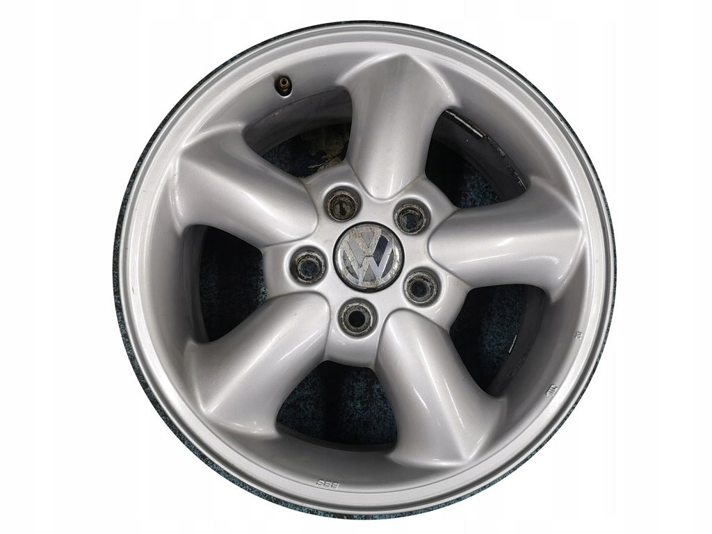 1x Alufelge 16 Zoll 7.0" 5x112 59ET Glanz Silber 7M0601025G VW Sharan Rim Wheel FEL5527679650ss
