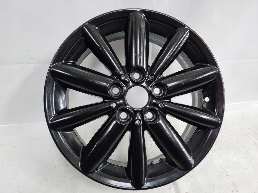 1x Alufelge 15 Zoll 5.5" 5x112 46ET Glanz Schwarz 6855117 BMW 1 Mini F56 F55 FEL5106823567ls