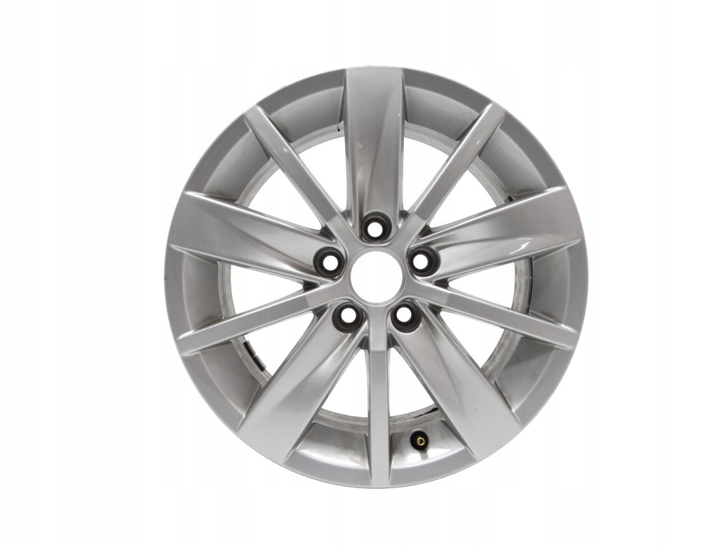 1x Alufelge 15 Zoll 6.0" 5x100 40ET Glanz Silber 6C0601025 VW Polo Rim Wheel FEL6405294527tu