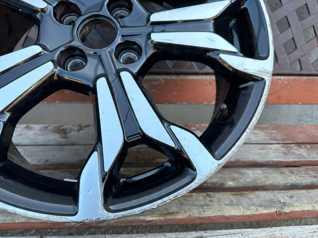 1x Alufelge 18 Zoll 7.0" 4x108 42 5ET Glanz Schwarz J1BC-1007-E1A Ford Ecosport