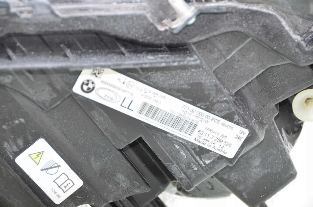 Frontscheinwerfer BMW 1 F21 F20 7259526 Xenon Rechts Scheinwerfer Headlight SCH4491393722xz