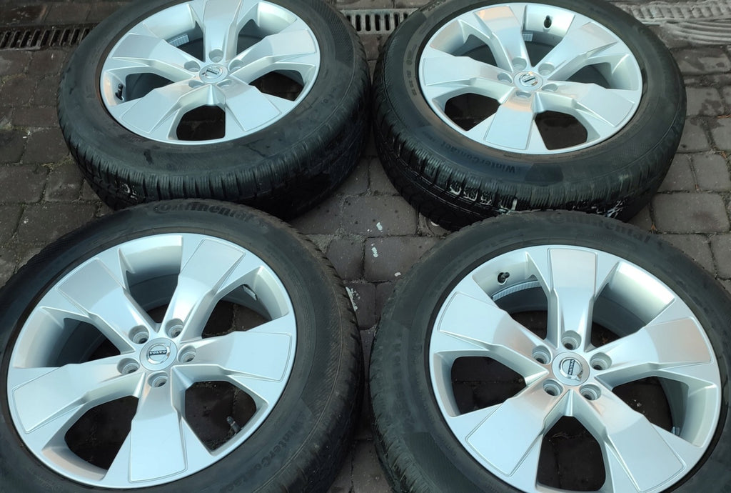 4x Alufelge 18 Zoll 7.5" 5x108 50 5ET Glanz Silber 31471553 Volvo Xc40 Rim Wheel FEL1351582615km