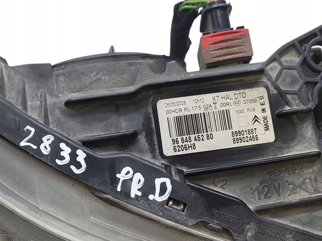Frontscheinwerfer Citroën C5 I 9684845280 Rechts Scheinwerfer Headlight SCH2482276661db