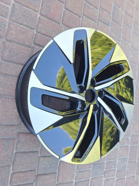 1x Alufelge 19 Zoll 8.0" 5x112 45ET Glanz Schwarz 11A601025 VW Id.4 Rim Wheel FEL2361741453we