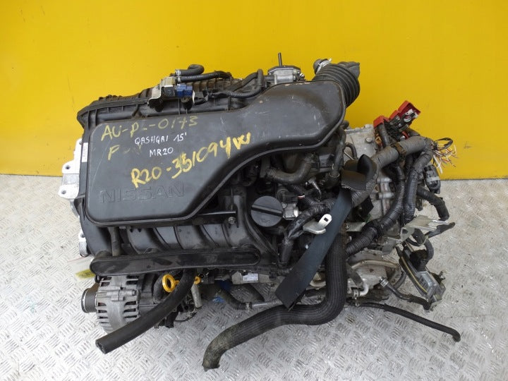 Motor Nissan X-Trail I Qashqai MR20 2.0 2013 Benzin Engine Komplett MOT3818052351eu