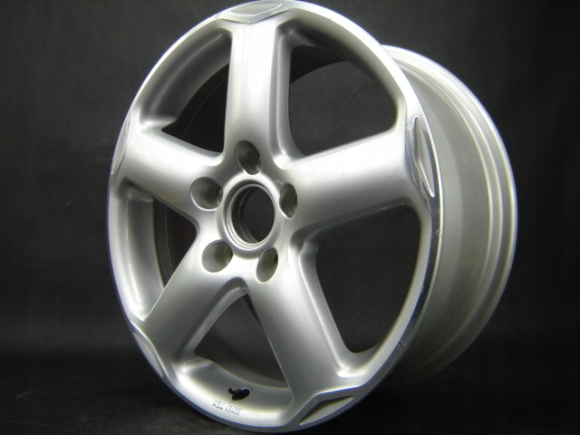 1x Alufelge 18 Zoll 8.0" 5x130 57ET Glanz Silber 7L6601025G Audi Q7 Touareg 7l6