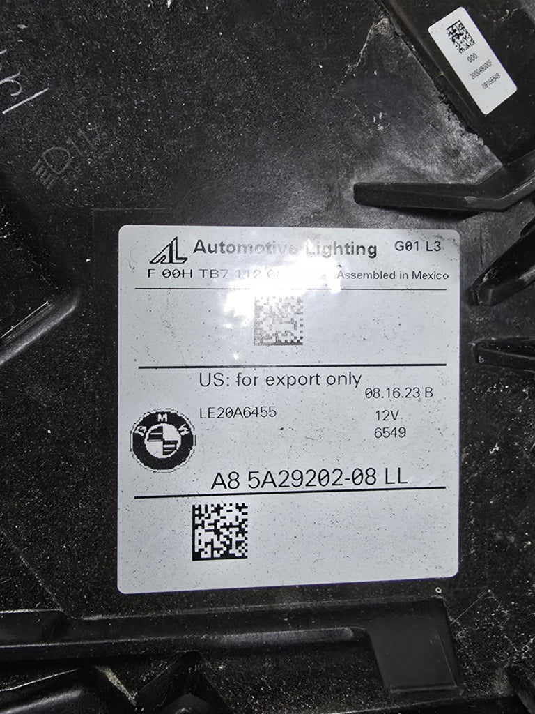 Frontscheinwerfer BMW X3 G01 G02 Ix3 G08 5A29201-08 5A29202-08 Rechts oder Links SCH2802136888gc