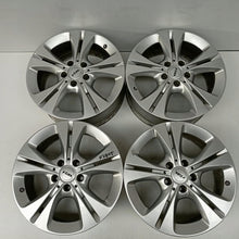 Load image into Gallery viewer, 4x Alufelge 17 Zoll 7.0" 5x112 48ET Glanz Silber A2054014300 Mercedes-Benz FEL1197825998ig