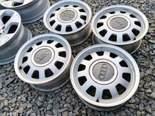 Load image into Gallery viewer, 4x Alufelge 15 Zoll 6.0" 5x112 45ET Matt Silber 8D0601025D Audi Rim Wheel FEL9713856212eg