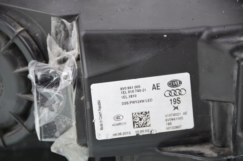 Frontscheinwerfer Audi A3 8V0941005 Xenon Ein Stück (Rechts oder Links) SCH8797449003xa