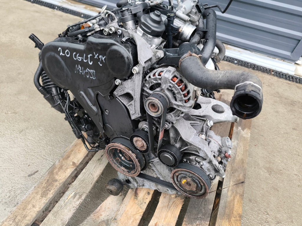 Motor Audi Seat B8 CGLC CGL 2.0 TDI 174TKm Diesel Engine Komplett