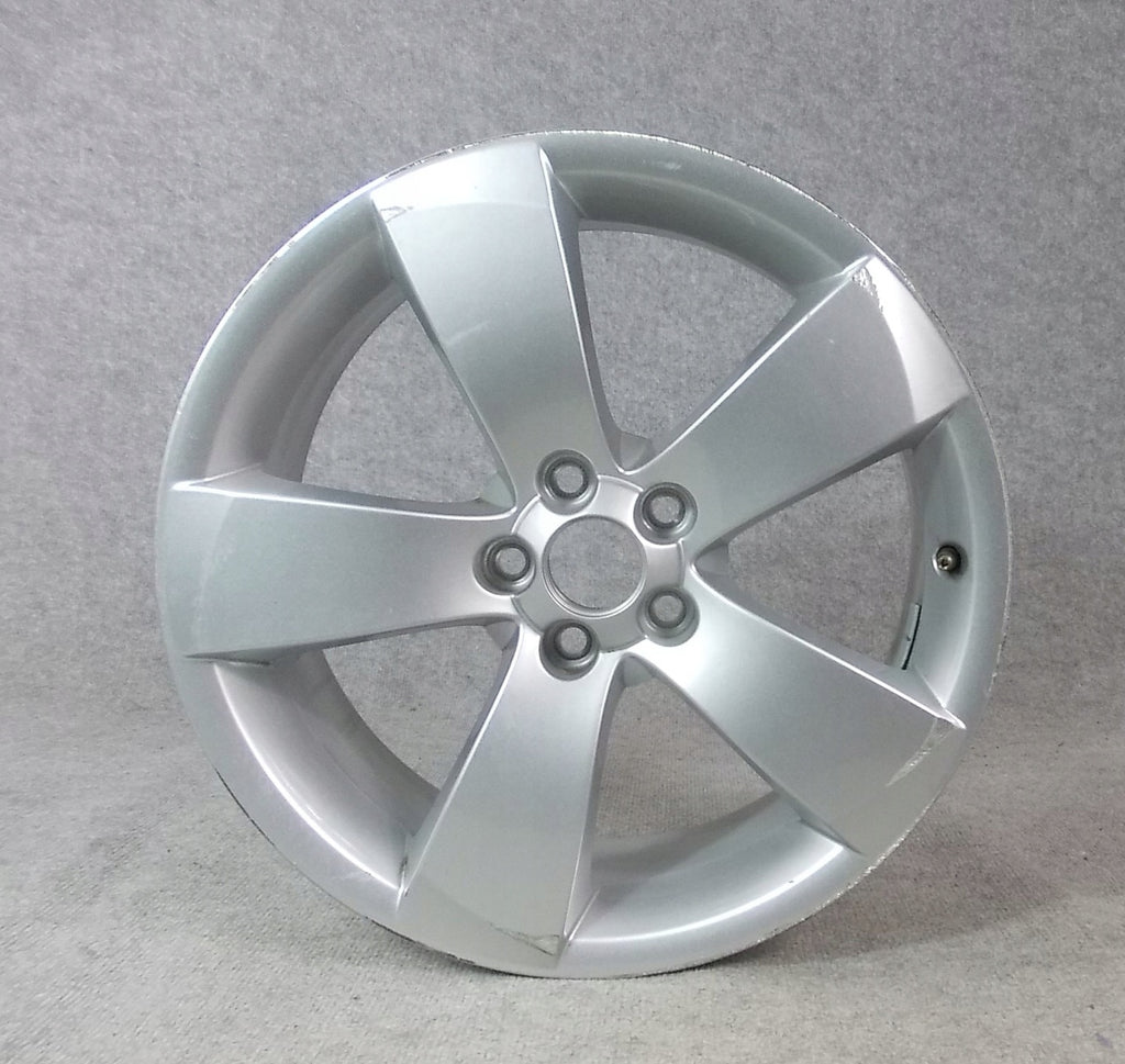 1x Alufelge 17 Zoll 7.0" 5x100 41ET Glanz Silber 5J7601025B Skoda Fabia Ii