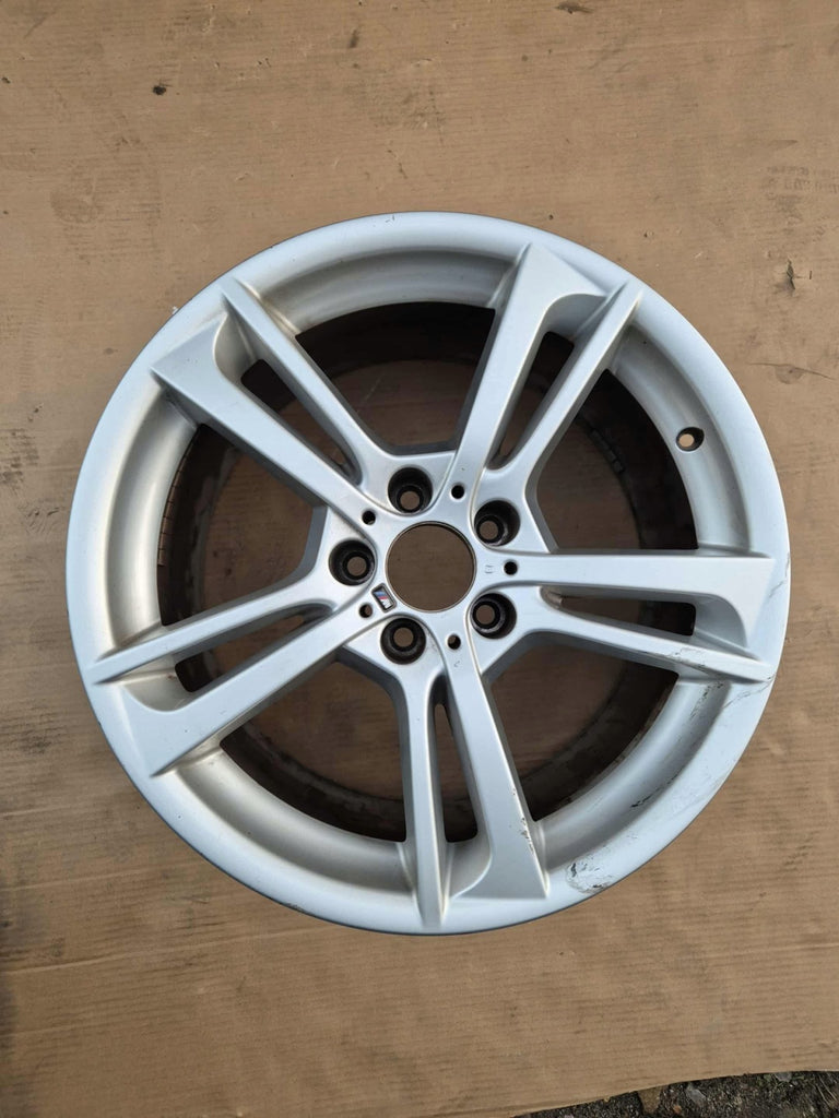 1x Alufelge 19 Zoll 9.5" 5x120 48ET Glanz Silber 7844251 BMW X3 F25 Rim Wheel FEL9133912593qm