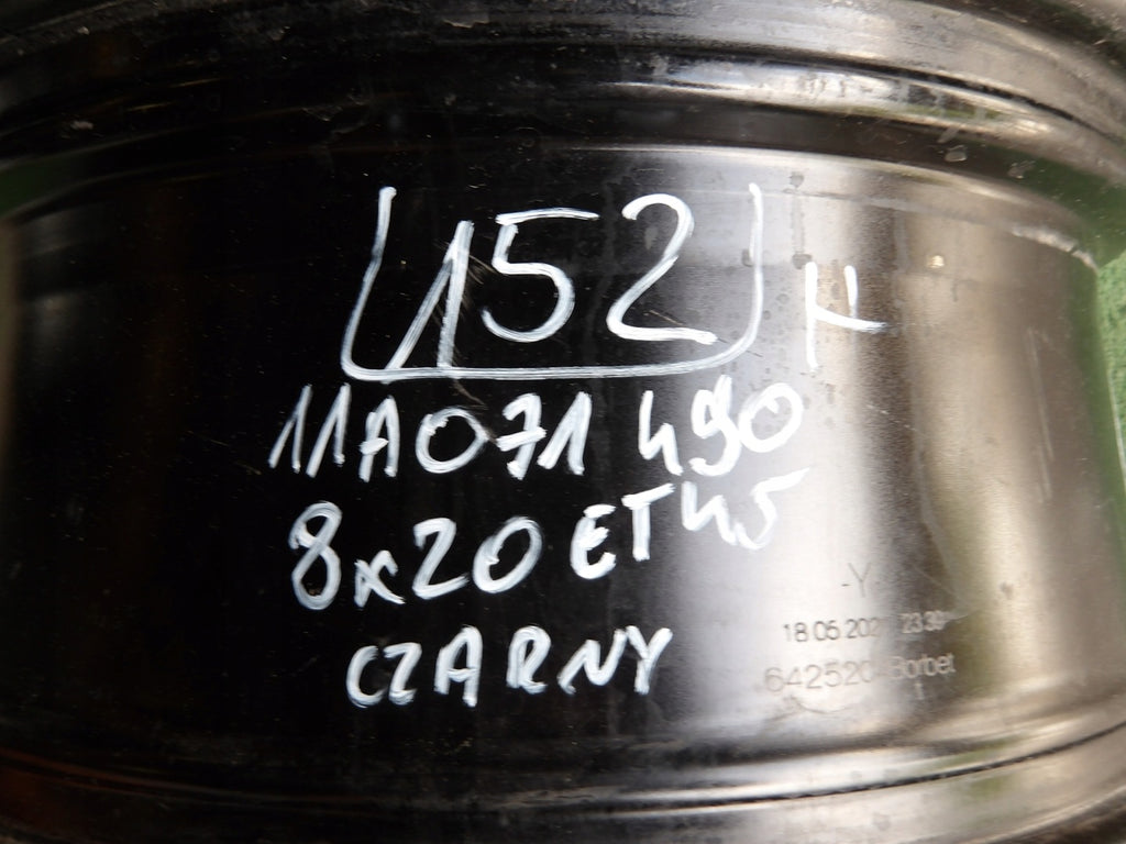 1x Alufelge 20 Zoll 8.0" 5x112 45ET Glanz Schwarz 11A071490 VW Id.3 Id.5 Id.4 FEL3639541573bh
